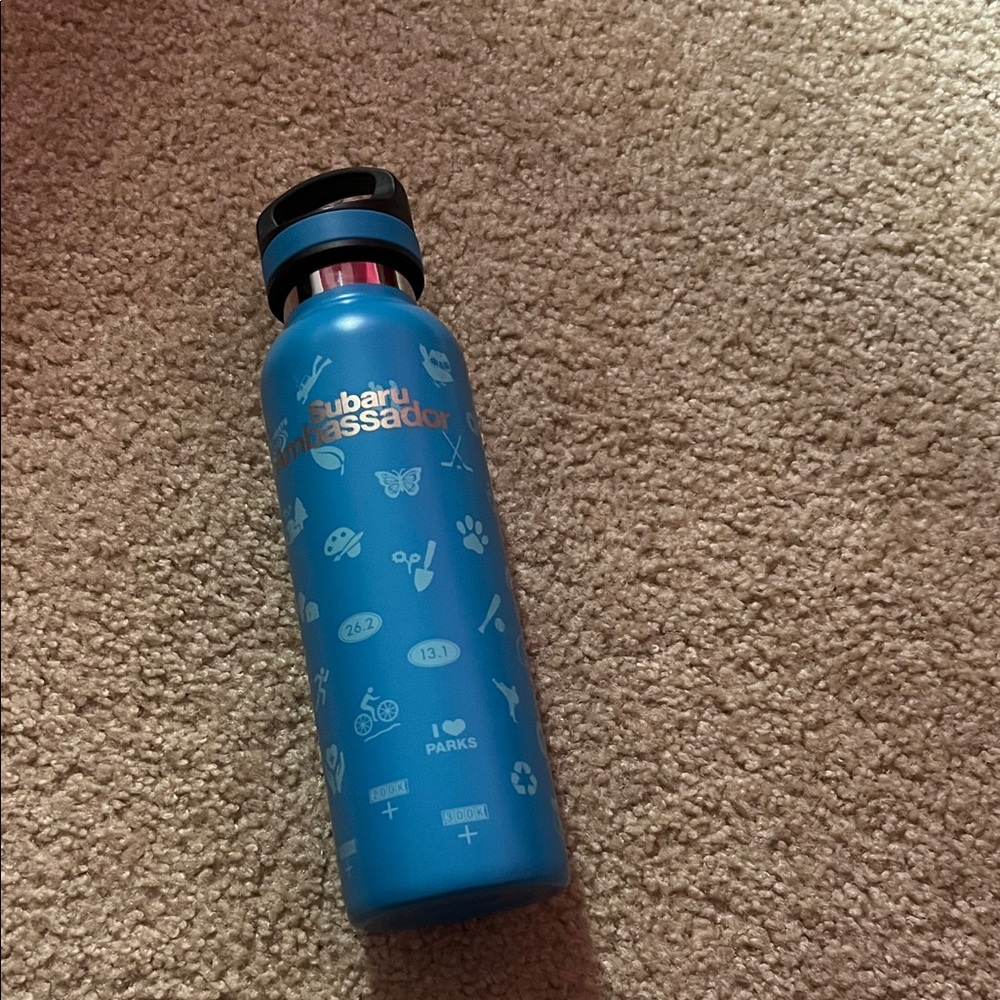 Blue Water Bottle